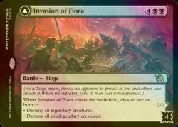 画像2: [FOIL] フィオーラへの侵攻/Invasion of Fiora 【英語版】 [MOM-黒R]