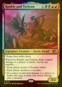 [FOIL] ランクルとトーブラン/Rankle and Torbran 【英語版】 [MOM-金R]