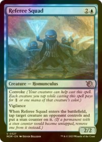 [FOIL] 審判団/Referee Squad 【英語版】 [MOM-青U]