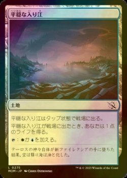 画像1: [FOIL] 平穏な入り江/Tranquil Cove 【日本語版】 [MOM-土地C]