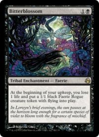 苦花/Bitterblossom (MOR/黒R/英/通常/EX+) ※詳細要確認