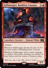 無慈悲なる簒奪者、キルモンガー/Killmonger, Ruthless Usurper 【英語版】 [MSC-赤R]