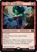 壁を砕く女戦士、シーハルク/She-Hulk, Wallbreaker 【英語版】 [MSC-赤R]
