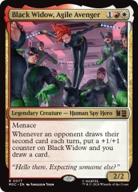 敏捷なるアベンジャーズ、ブラック・ウィドウ/Black Widow, Agile Avenger 【英語版】 [MSC-金R]