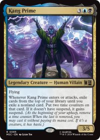 絶対的支配者カーン/Kang Prime 【英語版】 [MSC-金R]