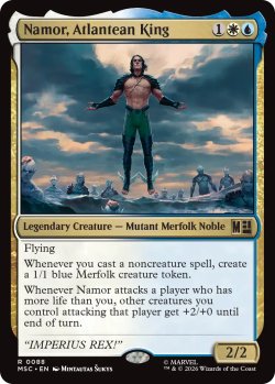 画像1: アトランティスの王、ネイモア/Namor, Atlantean King 【英語版】 [MSC-金R]