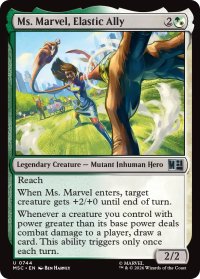 伸縮する仲間、ミズ・マーベル/Ms. Marvel, Elastic Ally 【英語版】 [MSC-金U]