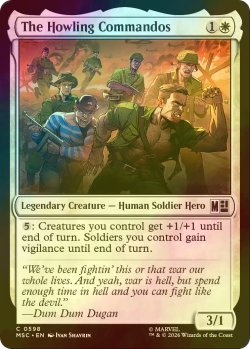 画像1: [FOIL] ハウリング・コマンドーズ/The Howling Commandos 【英語版】 [MSC-白C]