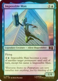 [FOIL] インポッシブル・マン/Impossible Man 【英語版】 [MSC-青U]