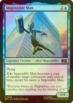 画像1: [FOIL] インポッシブル・マン/Impossible Man 【英語版】 [MSC-青U]