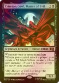 [FOIL] 邪悪の首魁、クリムゾン・カウル/Crimson Cowl, Master of Evil 【英語版】 [MSC-黒R]