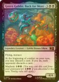 [FOIL] 再度襲い来る者、グリーンゴブリン/Green Goblin, Back for More 【英語版】 [MSC-黒R]