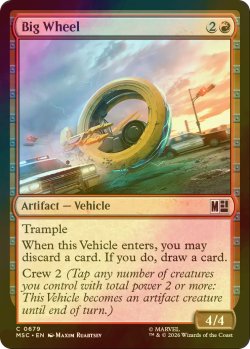 画像1: [FOIL] ビッグ・ホイール/Big Wheel 【英語版】 [MSC-赤C]
