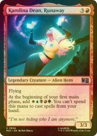 [FOIL] ランナウェイズ、カロリーナ・ディーン/Karolina Dean, Runaway 【英語版】 [MSC-赤U]
