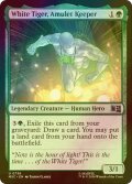 [FOIL] アミュレットの保持者、ホワイトタイガー/White Tiger, Amulet Keeper 【英語版】 [MSC-緑U]