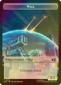 [FOIL] 壁/WALL & リード評議会/COUNCIL OF REEDS COPY 【英語版】 [MSC-トークン]