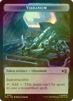 画像2: [FOIL] ビースト/BEAST & ヴィブラニウム/VIBRANIUM 【英語版】 [MSC-トークン]