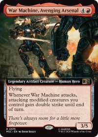 重武装のアベンジャーズ、ウォーマシン/War Machine, Avenging Arsenal (拡張アート版) 【英語版】 [MSC-赤R]