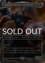 不屈の盾、キャプテン・アメリカ/Captain America, Unbowed (全面アート版) 【英語版】 [MSC-白R]