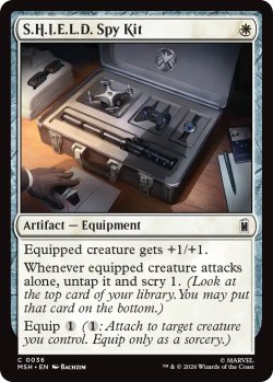 画像1: S.H.I.E.L.D.スパイキット/S.H.I.E.L.D. Spy Kit 【英語版】 [MSH-白C]