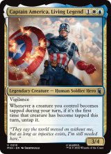 生ける伝説、キャプテン・アメリカ/Captain America, Living Legend 【英語版】 [MSH-金U]
