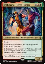 獰猛な戦士、ウルヴァリン/Wolverine, Fierce Fighter 【英語版】 [MSH-金R]