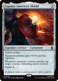 キャプテン・アメリカの盾/Captain America's Shield 【英語版】 [MSH-灰R]