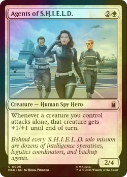 画像1: [FOIL] S.H.I.E.L.D.のエージェント/Agents of S.H.I.E.L.D. 【英語版】 [MSH-白C]