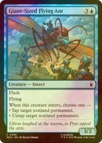 [FOIL] 巨大な飛行蟻/Giant-Sized Flying Ant 【英語版】 [MSH-青C]