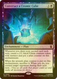 [FOIL] コズミック・キューブの構築/Construct a Cosmic Cube 【英語版】 [MSH-黒R]