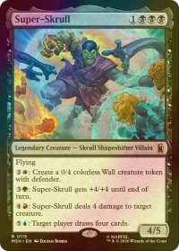 [FOIL] スーパースクラル/Super-Skrull 【英語版】 [MSH-黒R]