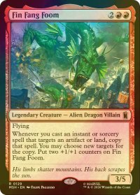 [FOIL] フィン・ファン・フーム/Fin Fang Foom 【英語版】 [MSH-赤R]