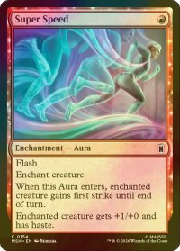 [FOIL] 超高速/Super Speed 【英語版】 [MSH-赤C]