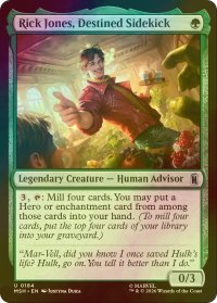 [FOIL] 宿命を背負った相棒、リック・ジョーンズ/Rick Jones, Destined Sidekick 【英語版】 [MSH-緑U]