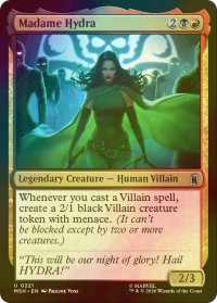 [FOIL] マダム・ヒドラ/Madame Hydra 【英語版】 [MSH-金U]
