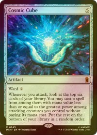 [FOIL] コズミック・キューブ/Cosmic Cube 【英語版】 [MSH-灰MR]