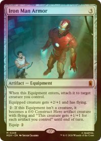 [FOIL] アイアンマン・アーマー/Iron Man Armor 【英語版】 [MSH-灰MR]