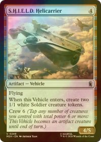 [FOIL] S.H.I.E.L.D.のヘリキャリア/S.H.I.E.L.D. Helicarrier 【英語版】 [MSH-灰U]
