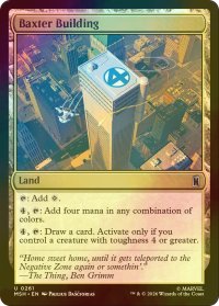 [FOIL] バクスター・ビルディング/Baxter Building 【英語版】 [MSH-土地U]