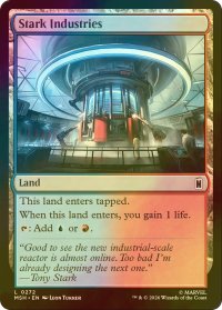 [FOIL] スターク・インダストリーズ/Stark Industries 【英語版】 [MSH-土地C]