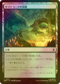 [FOIL] サブテラニアの洞窟/Subterranean Cavern 【日本語版】 [MSH-土地C]