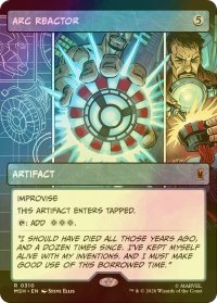 [FOIL] アークリアクター/Arc Reactor (ショーケース版) 【英語版】 [MSH-灰R]