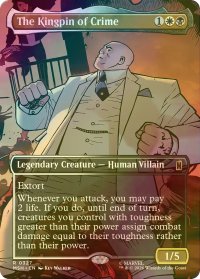 [FOIL] 犯罪王キングピン/The Kingpin of Crime No.327 (全面アート版) 【英語版】 [MSH-金R]