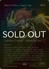 [FOIL] スーパースパイ、ブラック・ウィドウ/Black Widow, Super Spy No.364 (全面アート版) 【英語版】 [MSH-黒MR]