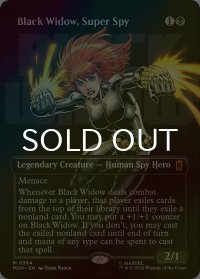 [FOIL] スーパースパイ、ブラック・ウィドウ/Black Widow, Super Spy No.364 (全面アート版) 【英語版】 [MSH-黒MR]