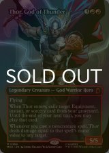 [FOIL] 雷神、ソー/Thor, God of Thunder No.369 (全面アート版) 【英語版】 [MSH-赤MR]