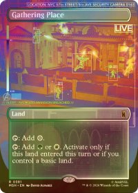 [FOIL] 集いの場/Gathering Place (全面アート版) 【英語版】 [MSH-土地R]