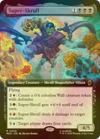 [FOIL] スーパースクラル/Super-Skrull (拡張アート版) 【英語版】 [MSH-黒R]