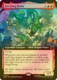 [FOIL] フィン・ファン・フーム/Fin Fang Foom (拡張アート版) 【英語版】 [MSH-赤R]