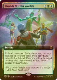 [FOIL] 入れ子状の世界/Worlds Within Worlds (拡張アート版) 【英語版】 [MSH-金R]